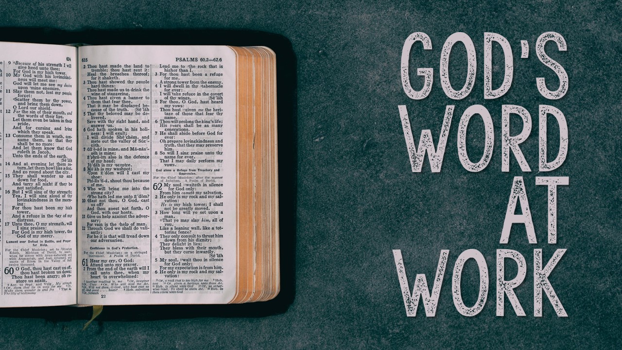 God's Word at Work