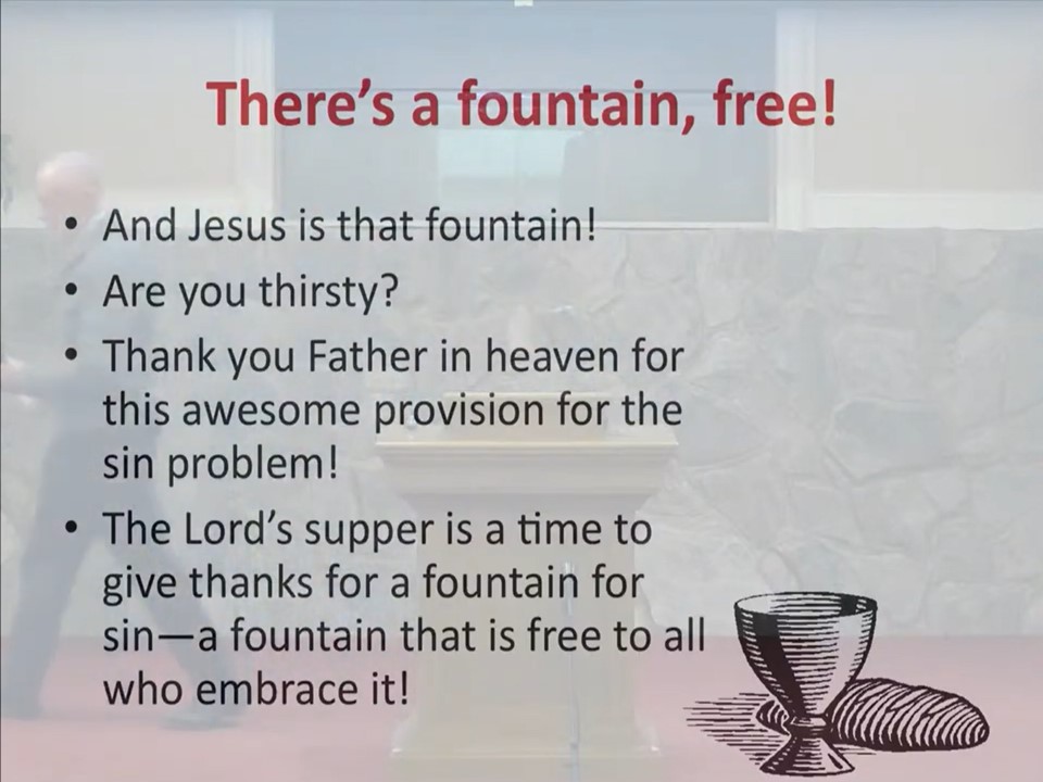 There's a Fountain, Free!